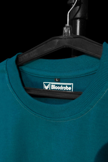 Berserk Oversized Tee !! TEAL BLUE !!