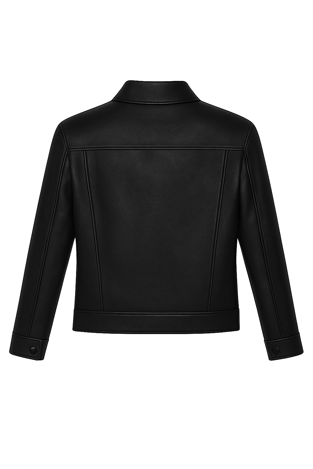 BLACK LEATHER JACKET