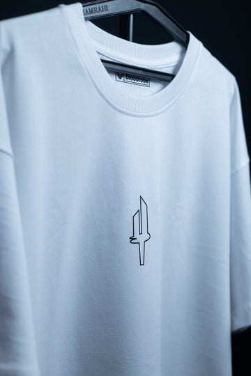 Toji Oversized Tee  !! WHITE !!