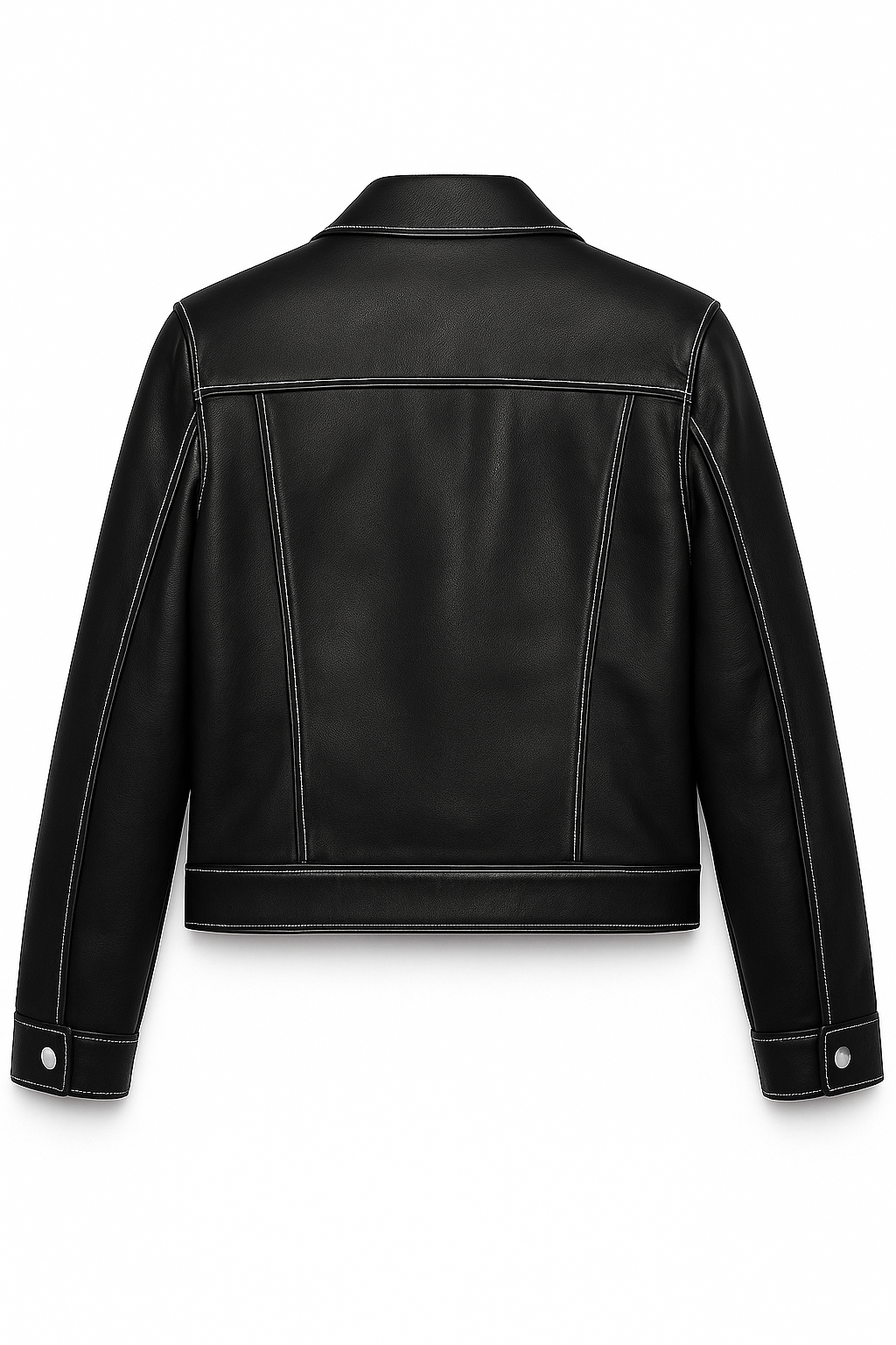 WHITE VENOM LEATHER JACKET